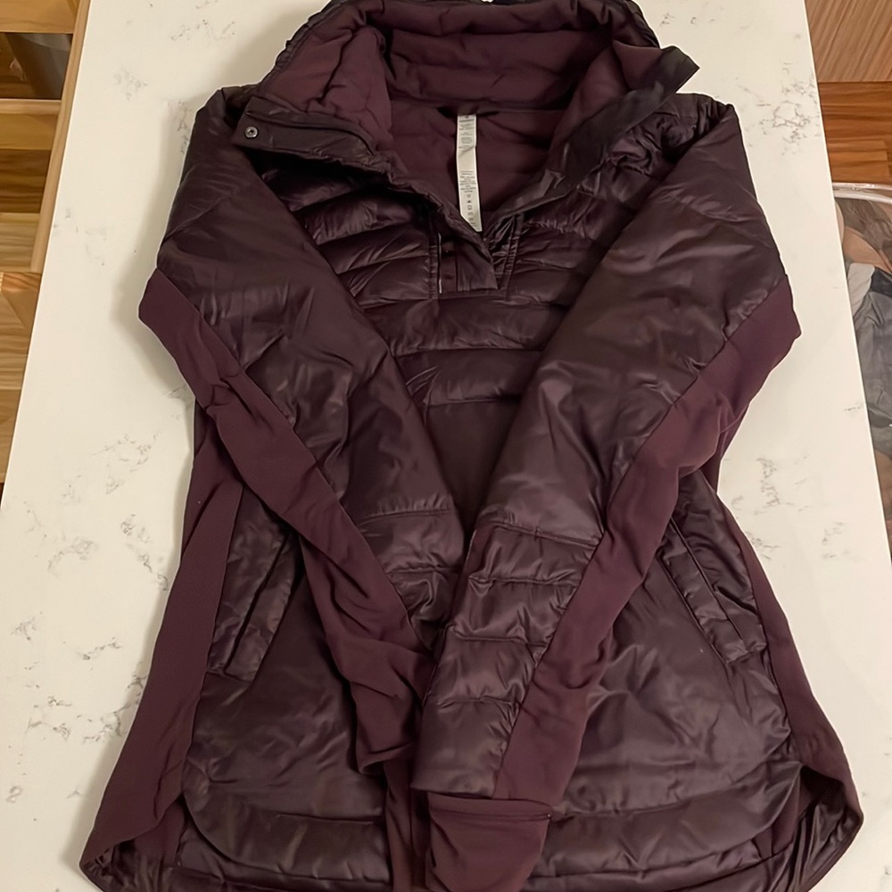 lululemon athletica Purple Puffer Jacket